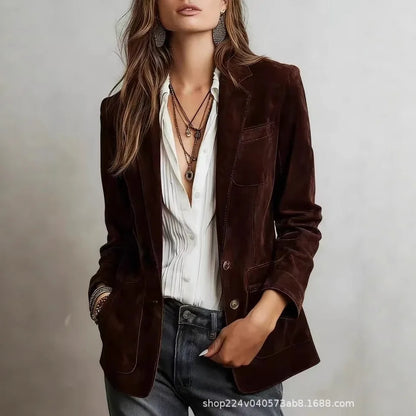 Elyveve Heritage Suede Jacket