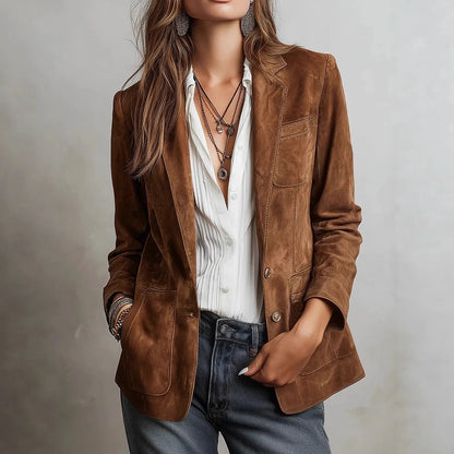 Elyveve Heritage Suede Jacket